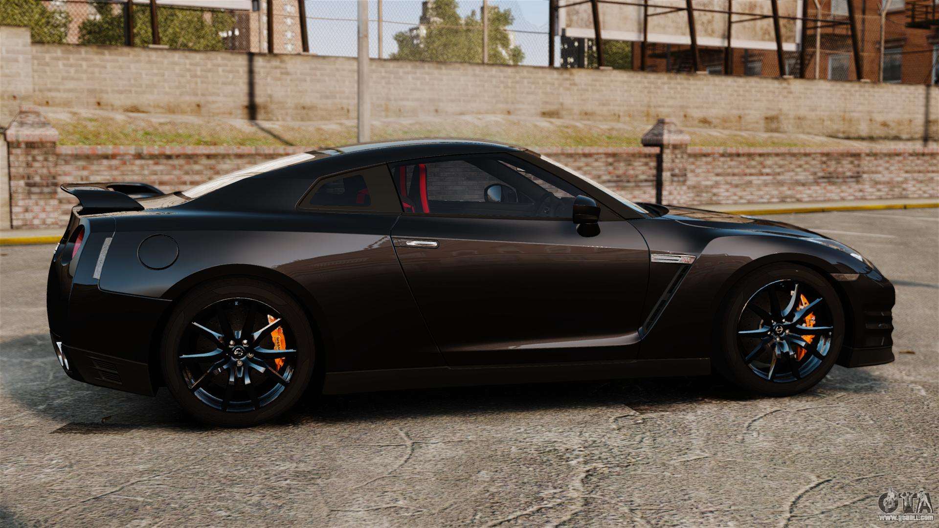 2013 Nissan skyline gtr r35 black edition #9