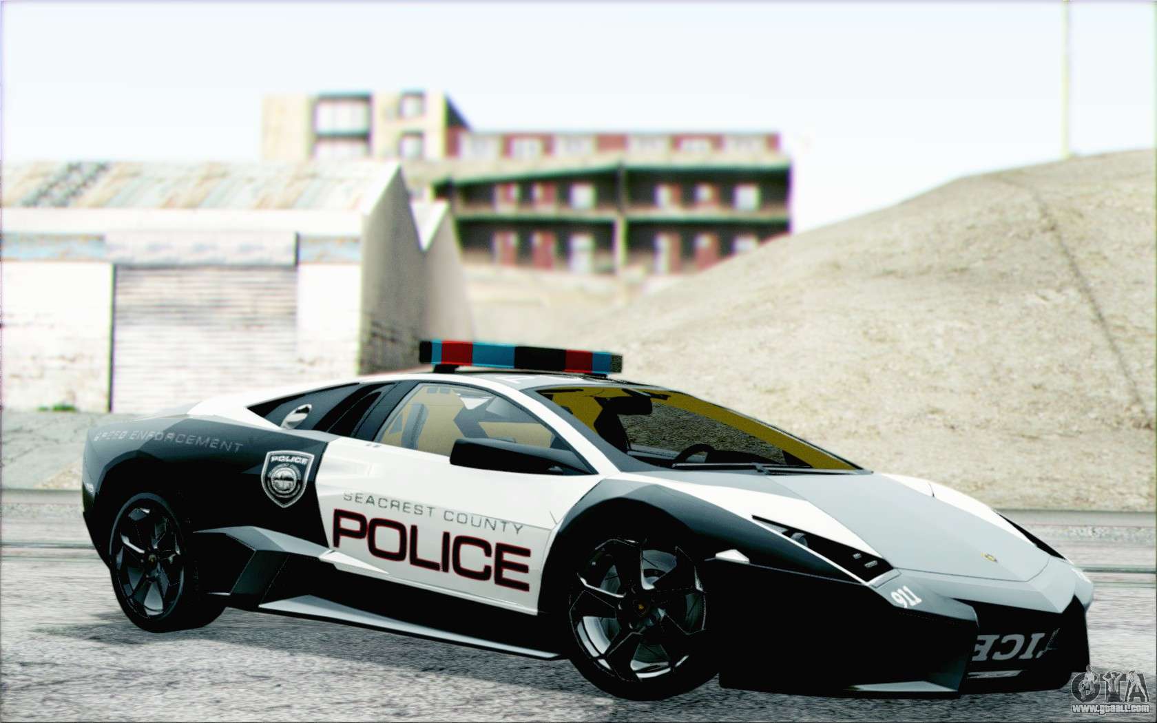 Lamborghini Reventon Police Car for GTA San Andreas