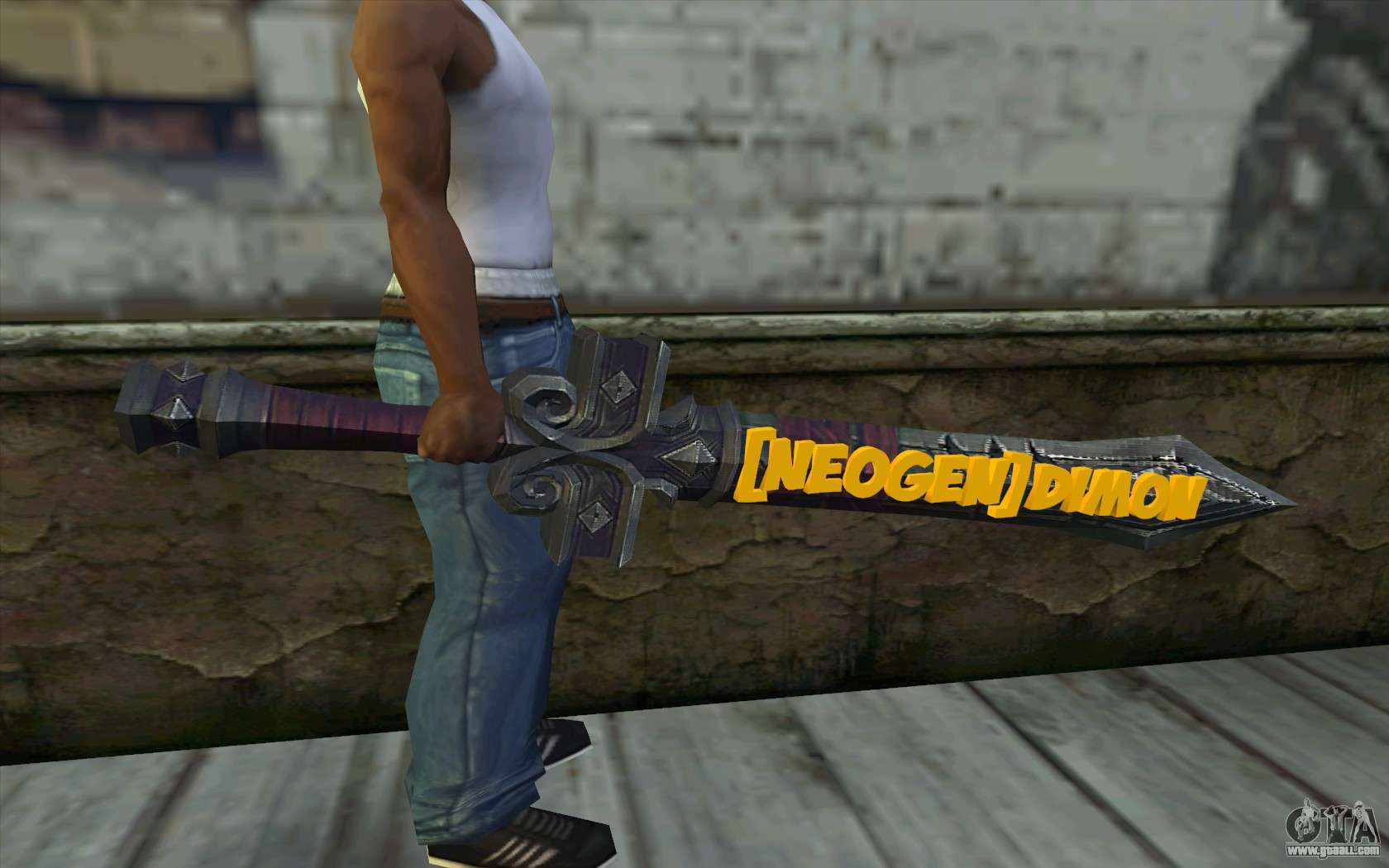 Sword from World of Warcraft for GTA San Andreas. A great addition for 