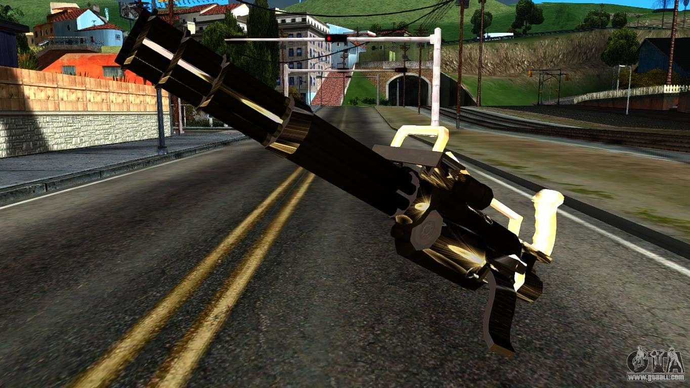 New Minigun For Gta San Andreas