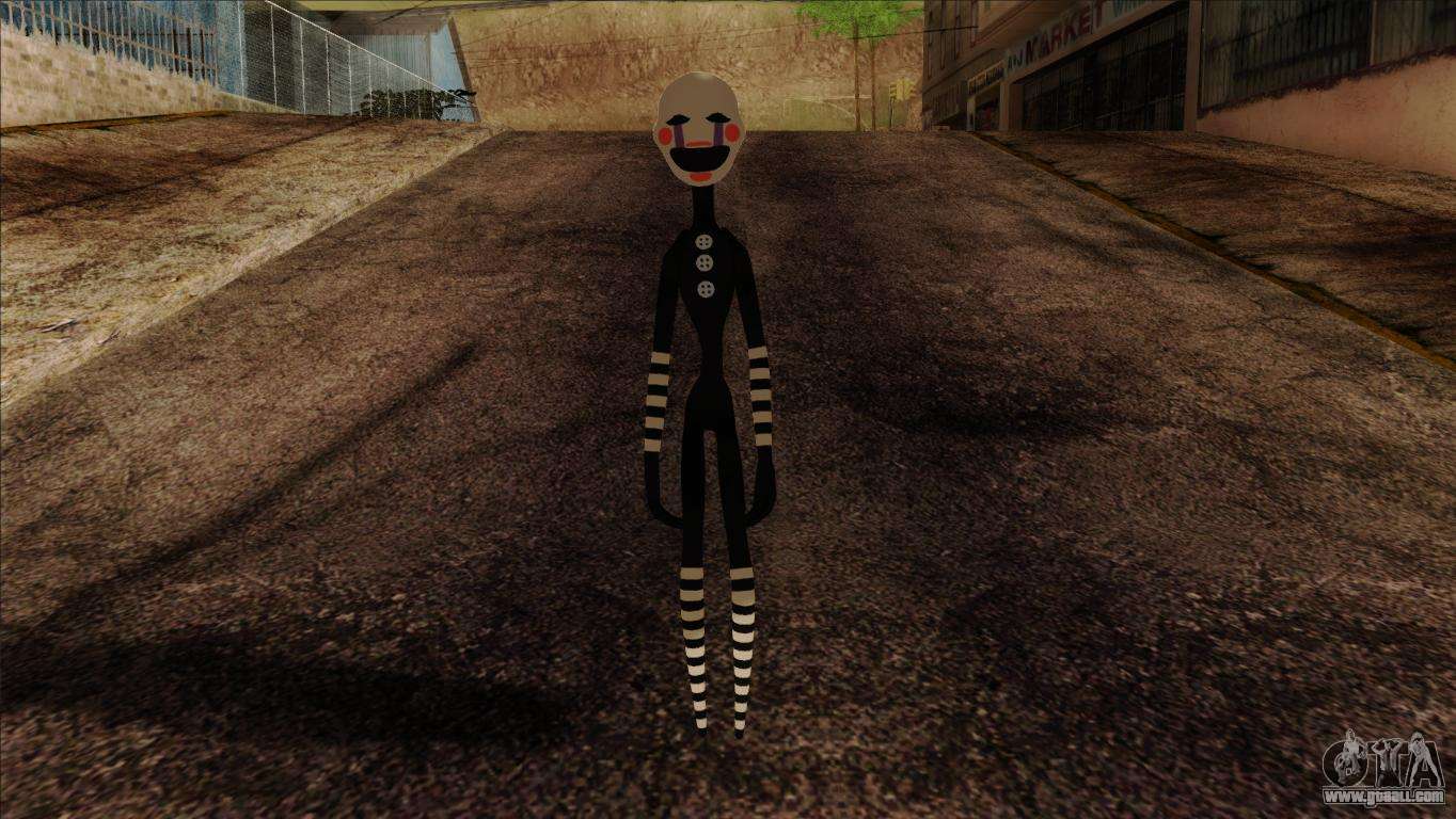 Puppet From Five Nights At Freddy 2 For Gta San Andreas