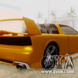 Infernus BMW Revolution with Spoiler for GTA San Andreas left view