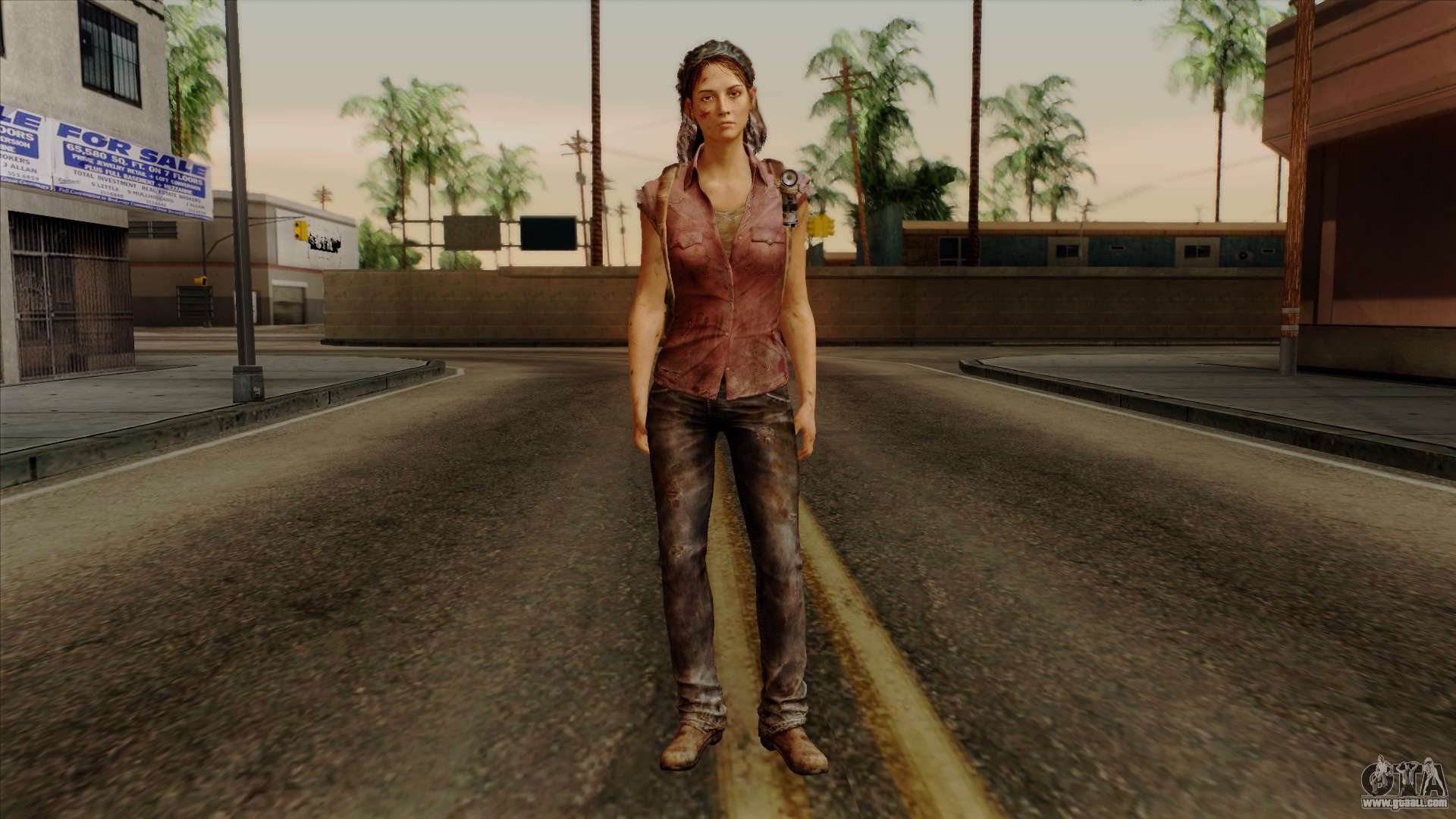 Tess From The Last Of Us For Gta San Andreas