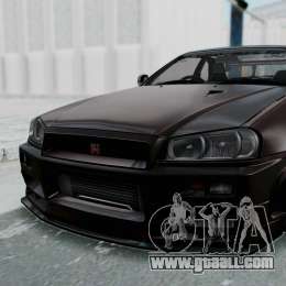 Nissan skyline r34 gtr v spec ii s tune #6