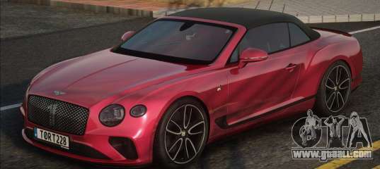 Bentley Continental GT Red CCD For GTA San Andreas