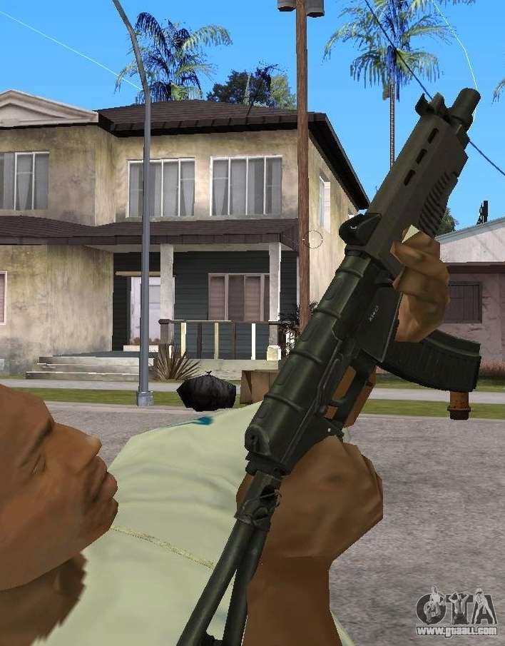 GTA San Andreas Menu Weapons v2 for Android Mod 