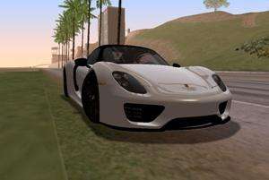 Porsche 918 2013 for GTA San Andreas