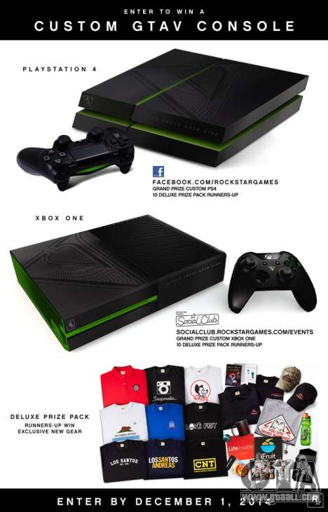 Drawing of the PlayStation 4 and Xbox One