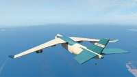 Cargo Plane from GTA 5 - view from behind