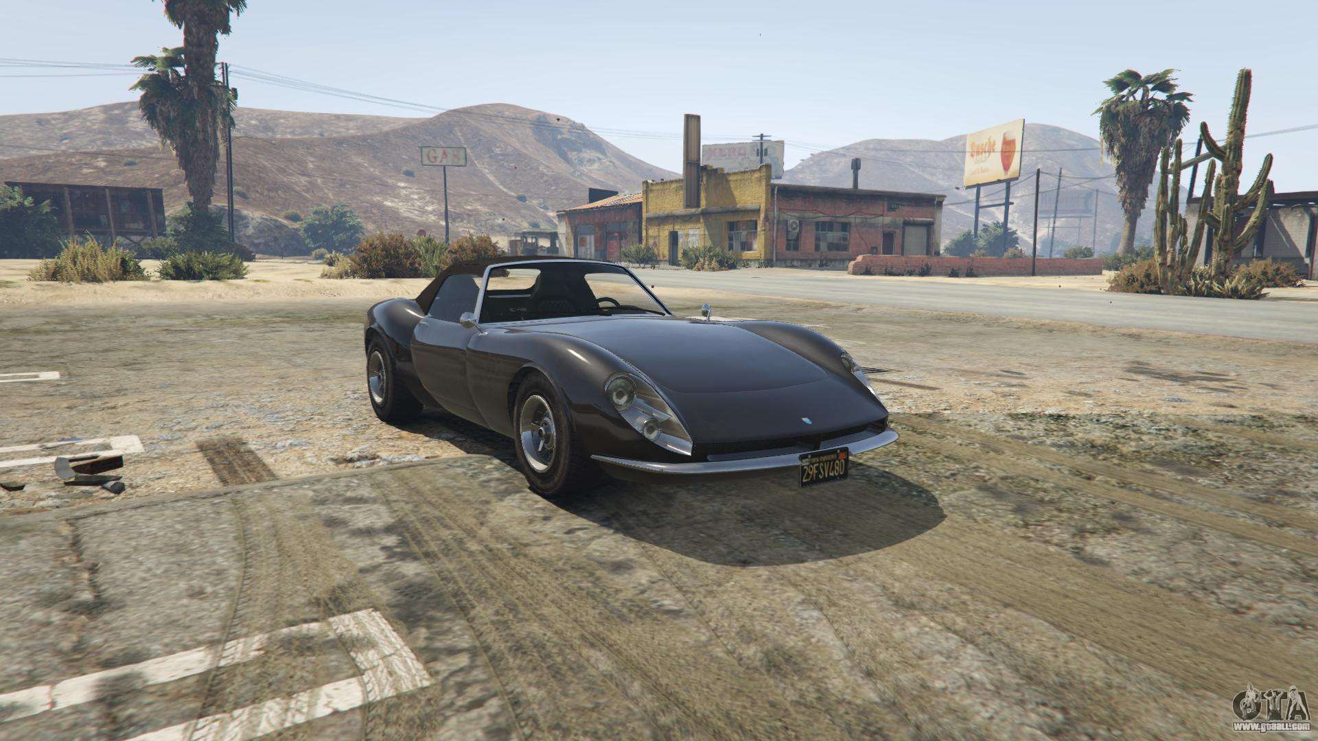 Grotti Stinger from GTA 5 - front view