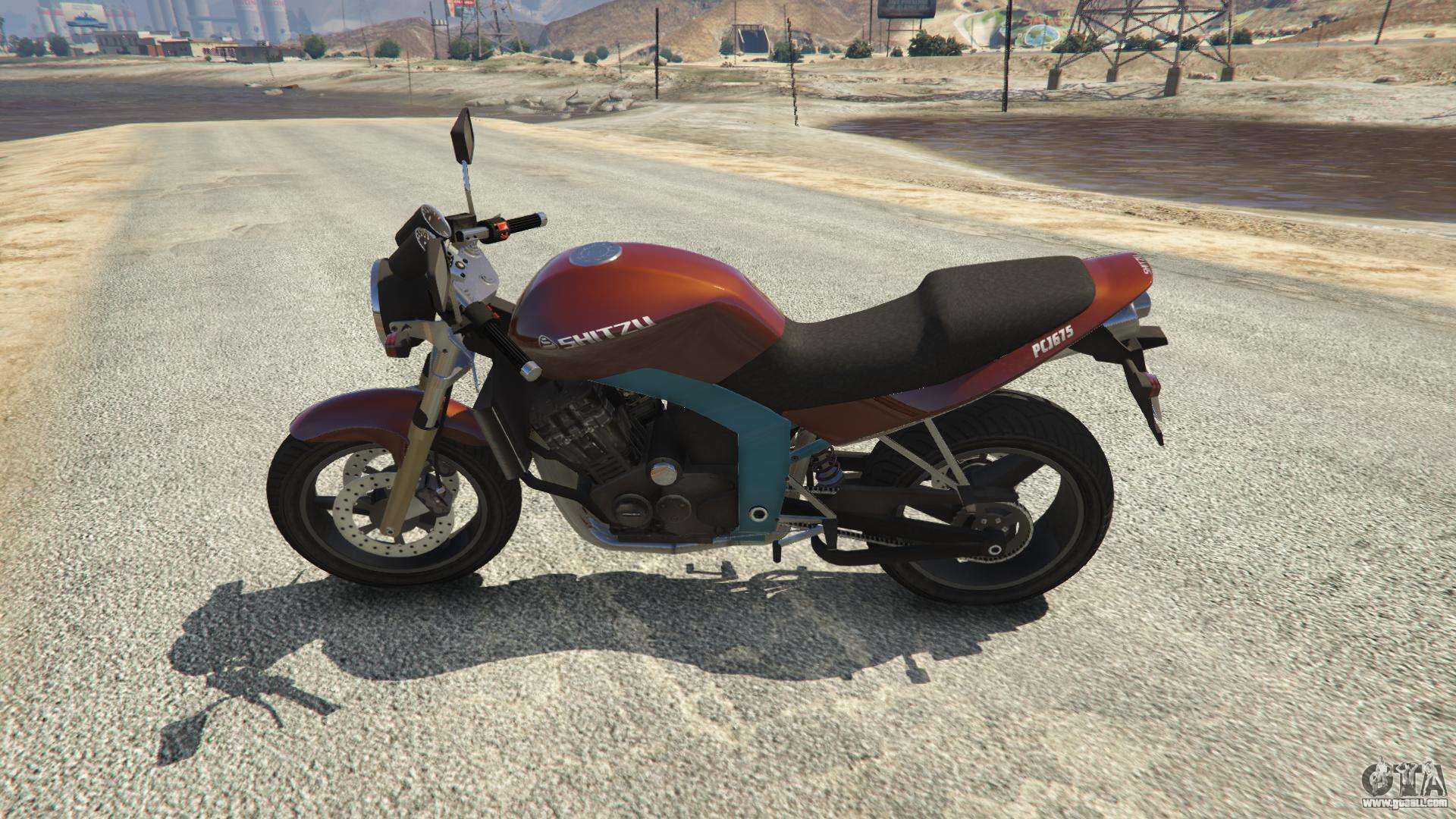 GTA 5 codigo da moto Shitzu PSJ 600 / manha da moto Shitzu PSJ 600