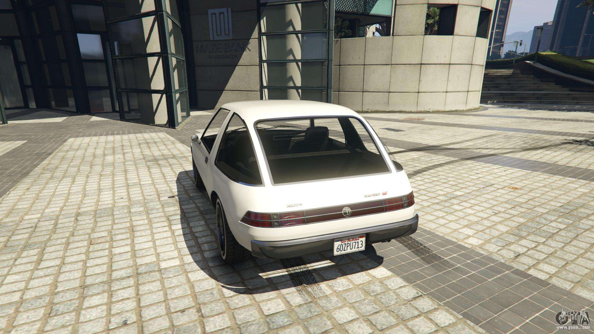 DeClasse Rhapsody GTA 5 - screenshots, features and description compact car