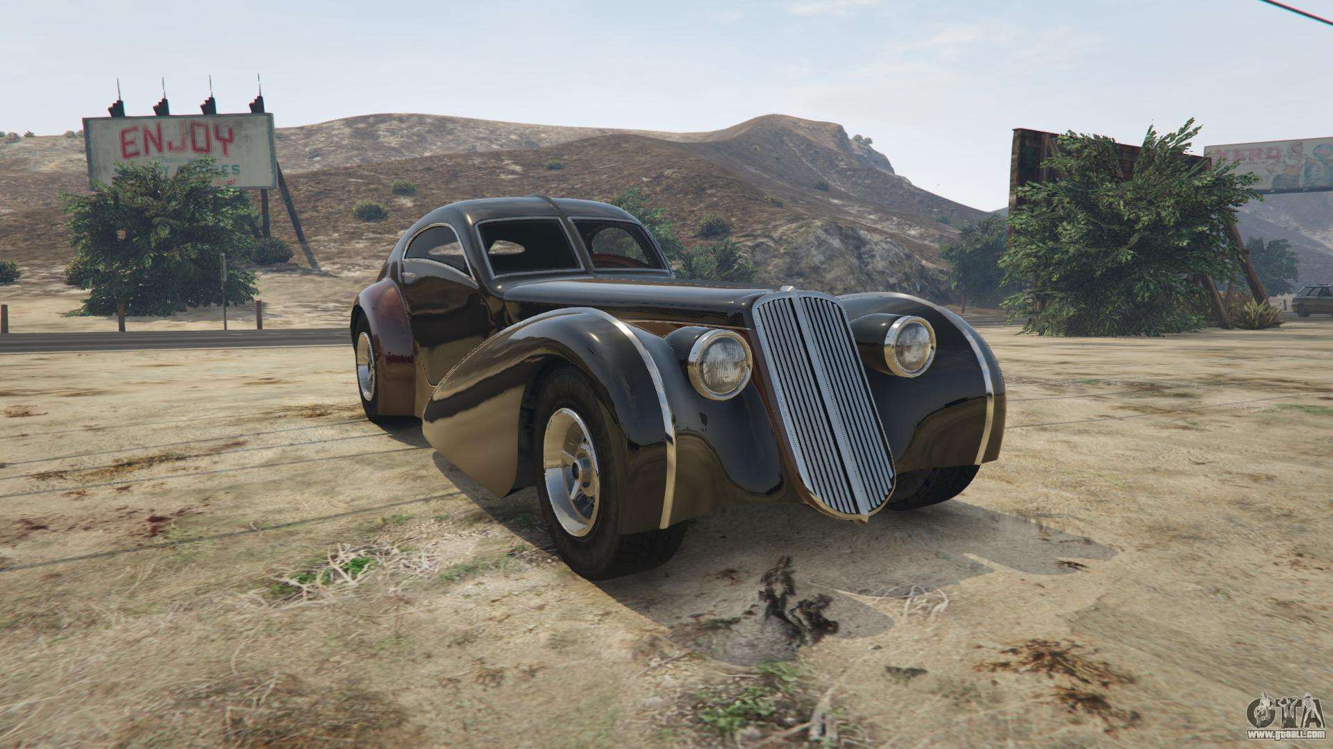 Truffade Z-Type from GTA 5 - screenshots, features and description