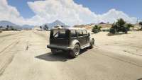 Canis Mesa Snowy from GTA 5 - rear view