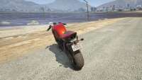 Pegassi Ruffian from GTA 5 - view from behind