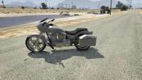 Western Motorcycle Company Bagger from GTA 5 - side view