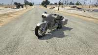 Western Motorcycle Company Bagger from GTA 5 - front view