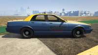 GTA 5 Vapid Taxi - side view