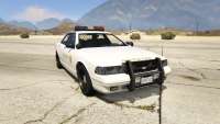 GTA 5 Vapid Sheriff Cruiser - front view