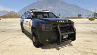 GTA 5 Declasse Sheriff SUV  - front view