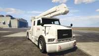 GTA 5 Brute Utility Truck - front view