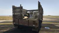 GTA 5 Vapid Scrap Truck - rear view