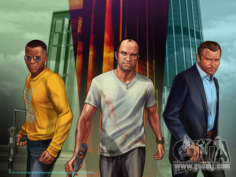 Grand Theft Auto V Protagonists
