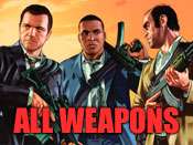 All weapons cheat for GTA 5 on PC