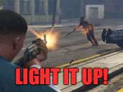 GTA 5 PC - Flaming Bullets cheat