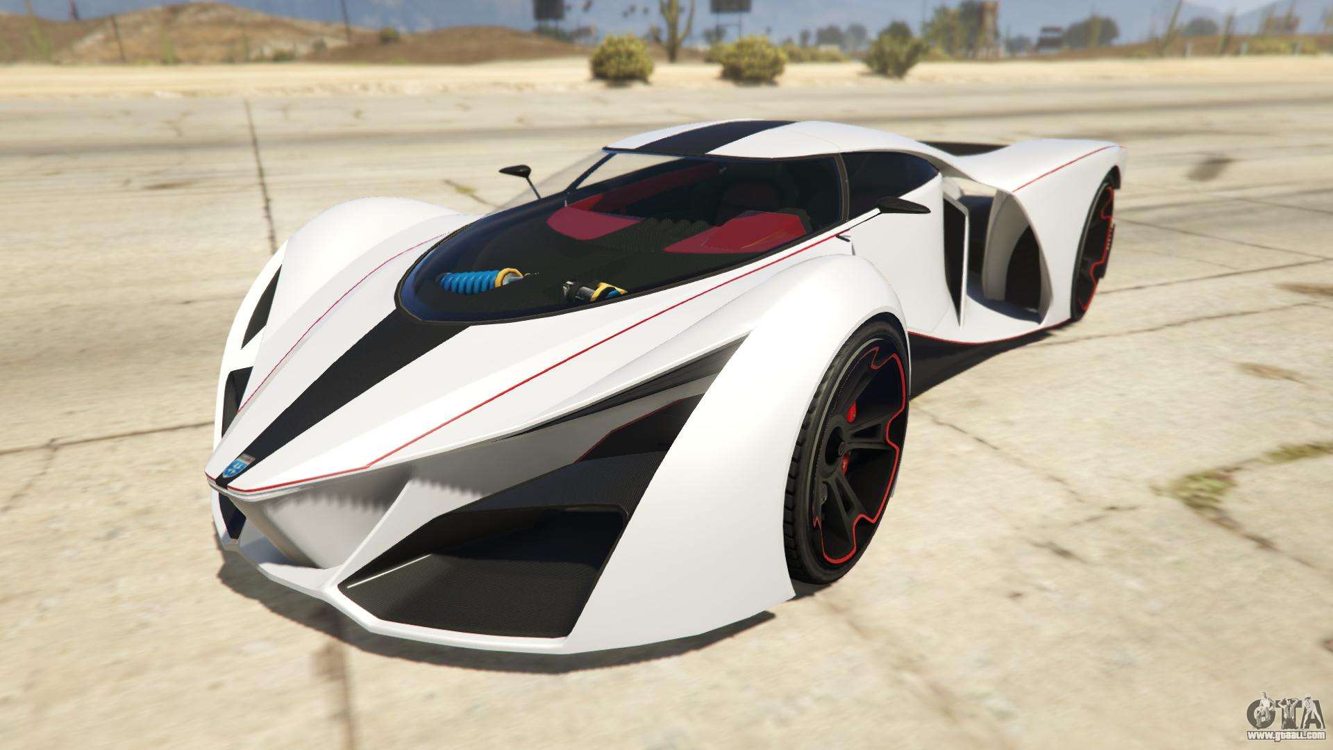 Grotti X80 Proto from GTA Online - front view