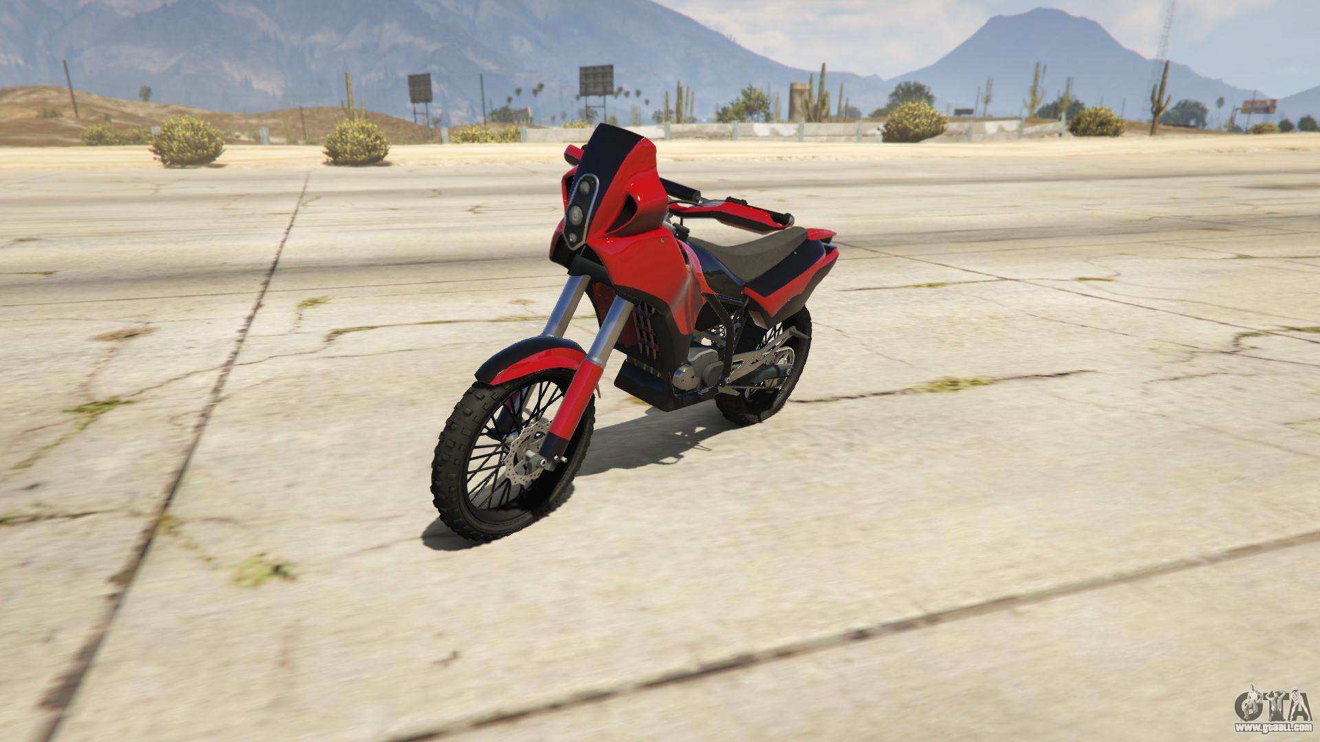 Nagasaki BF400 from GTA Online - front view