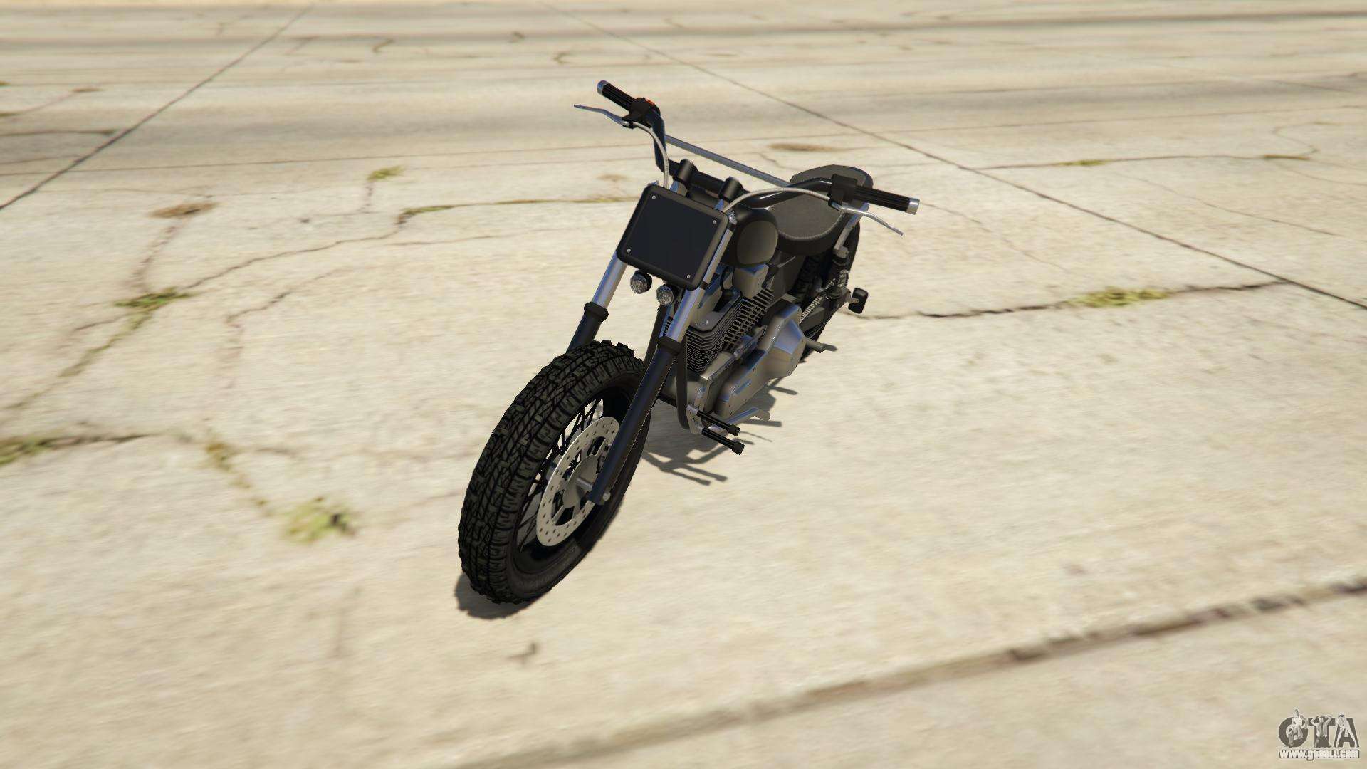 Western Motorcycle Company Cliffhanger from GTA Online - front view
