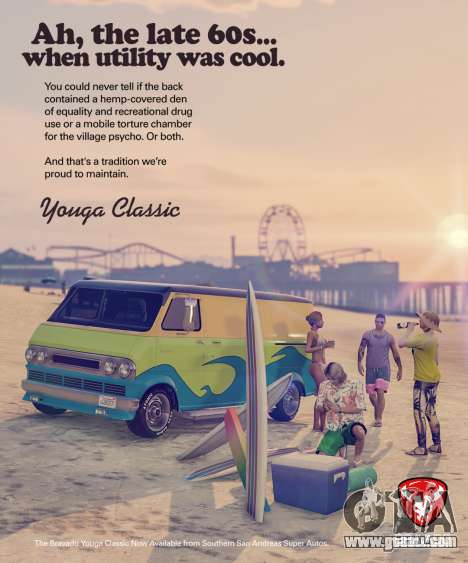 New vehicle Bravado Youga Classic for GTA Online