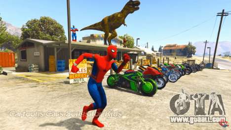 Spider man in GTA 5