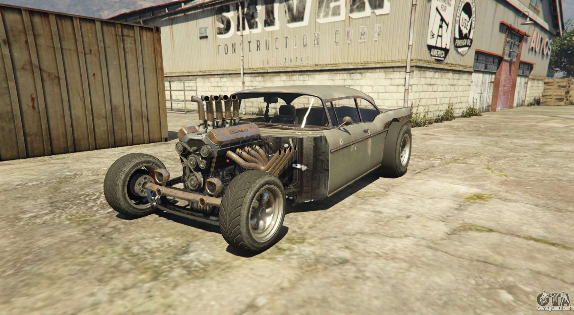 Tornado Rat Rod - Rusty version of Declasse Tornado