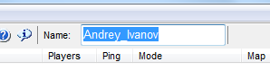 Filling the field Name in a window San Andreas Multiplayer