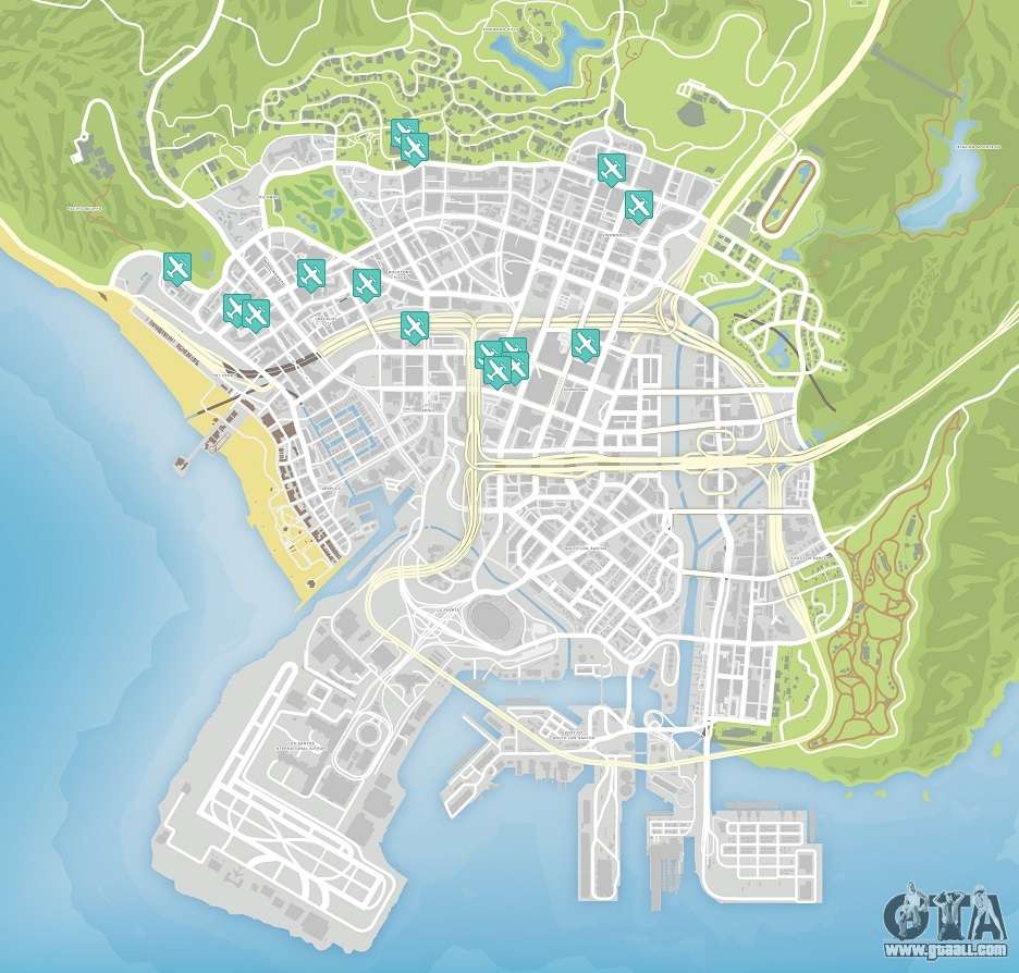 Gta 5 Knife Flights Map 6490