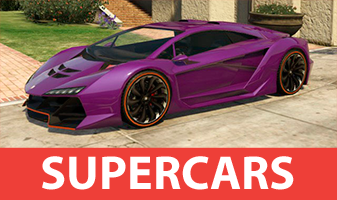 Supercars i GTA 5