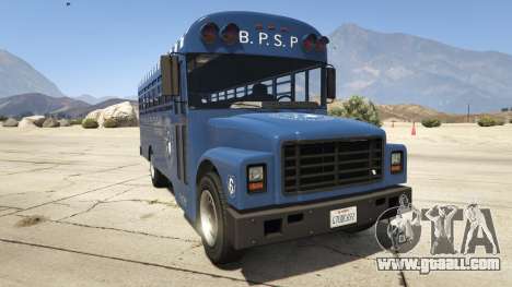 Vapid Prison Bus
