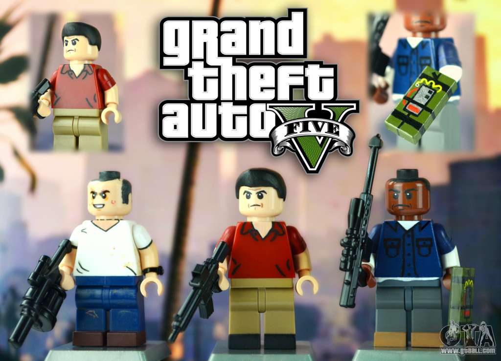 Everything related to Lego GTA 5 and even a little bit more