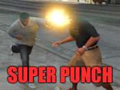 Super punch cheat for GTA 5 on PC