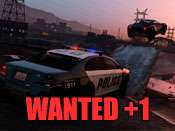 Raise Wanted Level cheat for GTA 5 on PlayStation 3