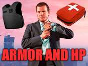 Health and armor cheat for GTA 5 on XBOX 360