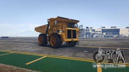 GTA 5 HVY Dump - screenshots, description and specifications of industrial transport.