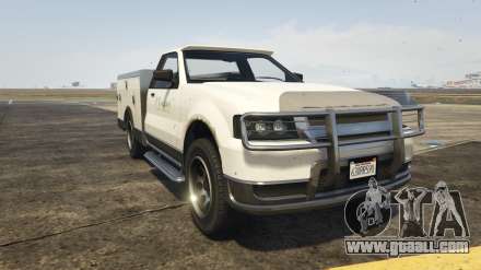 GTA 5 Vapid Utility Truck - screenshots, features and description pickup.