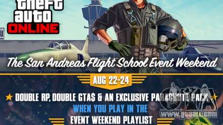 GTA Online: events on August 22-24