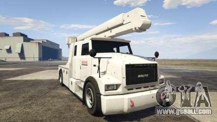GTA 5 Brute Utility Truck - screenshots, features and description of the truck.