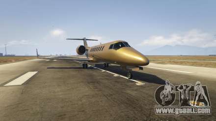 Buckingham Luxor Deluxe from GTA 5 - screenshots, description and specifications of the plane