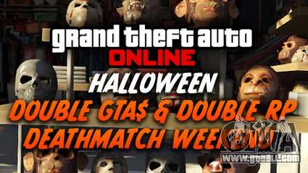 Halloween in GTA Online: bonuses, contests