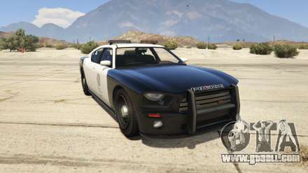 GTA 5 Bravado Police Buffalo - screenshots, description and specifications of muscle car.
